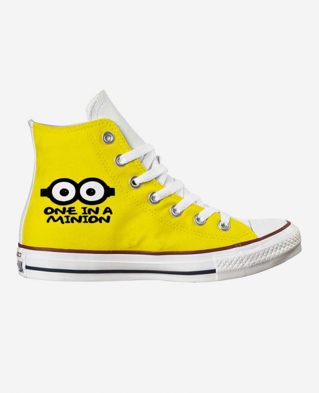 Minion Converse- top Customizable